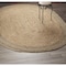Homeroots 7 ft. Natural Toned Oval Shaped Area Rug 395174 - alternate 5